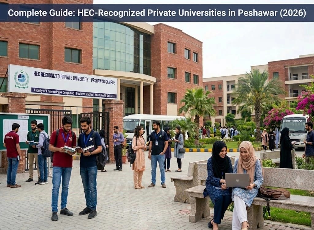 Complete Guide: HEC-Recognized Private Universities in Peshawar (2026)